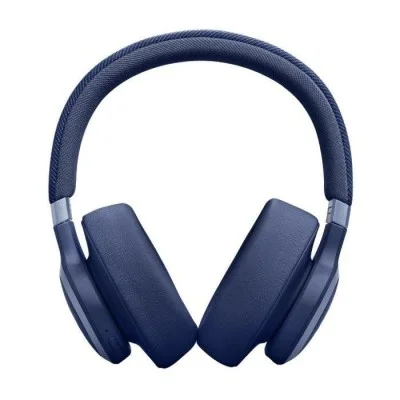 JBL Live 770NC Wireless On-Ear Headphones with True Adaptive Noise Cancelling – Blue